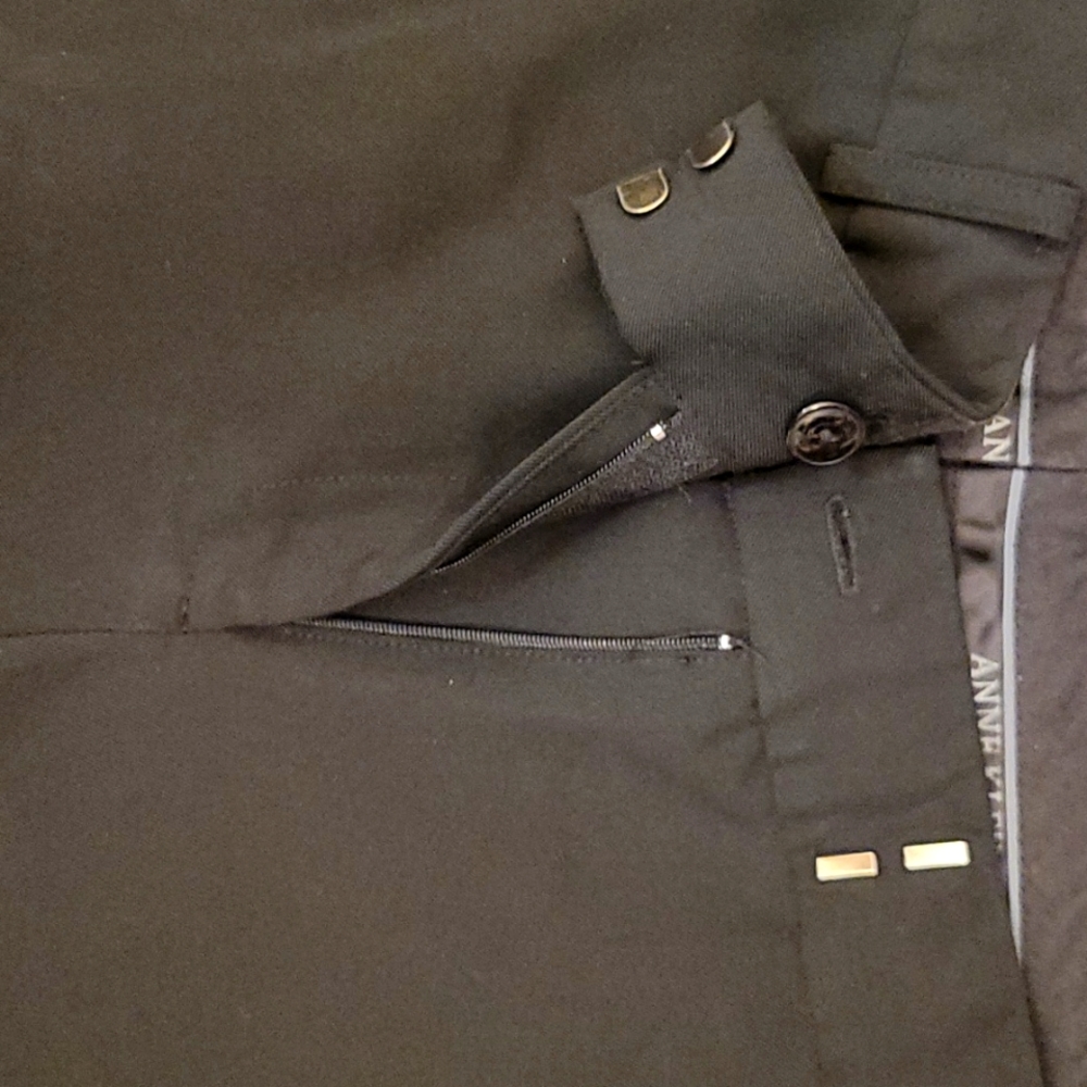 ANNE KLEIN Black Dress Pants/Slacks Size 6P - Picture 4 of 5